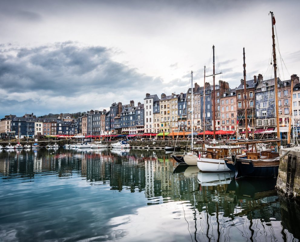 La côte fleurie: Deauville , Honfleur, Beuvron-en-auge